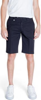 Antony Morato Bermuda Shorts Katoen Elastaan Collectie Blue Heren - Foto 5