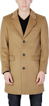 Antony Morato Beige Lange Mouw Herenjas Knoopsluiting Beige Heren
