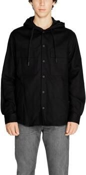 Antony Morato Overhemd Lange Mouw TWILL COTTON MMSL00658-FA400096