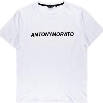 Antony Morato T-shirt Korte Mouw Tshirt Męski Super Slim Fit White
