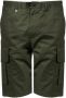 Antony Morato Groene katoenen shorts met ritssluiting en knoopsluiting Green Heren - Thumbnail 1