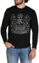 Aquascutum Lente Zomer Heren Sweatshirt Rode Ronde Hals Black Heren - Thumbnail 1