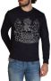 Aquascutum Heren Lente Zomer Sweatshirt Blue Heren - Thumbnail 1