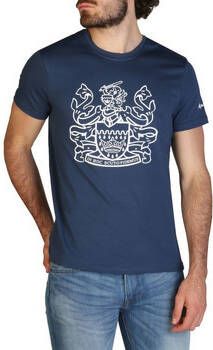 Aquascutum T-shirt Korte Mouw qmt002m0