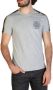 Aquascutum Heren T-shirt met korte mouwen Gray Heren - Thumbnail 1