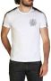Aquascutum Logo Katoenen T-shirt voor Mannen White Heren - Thumbnail 1