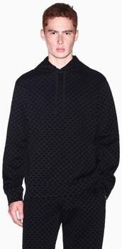 Armani Exchange Sweater Pullover hoodie met patroon en logo - Foto 5