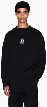 Armani Exchange Zwarte Ronde Hals Sweatshirt voor Mannen Black Heren - Foto 2