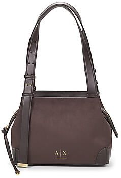 Armani Exchange Handtas ALICE SUEDE SHOPPING S