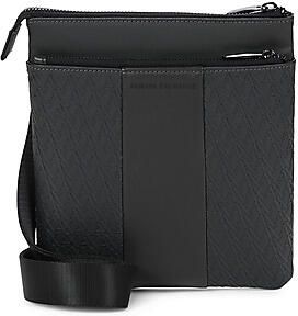 EAX Schoudertas Crossbodytas met gestructureerd logo - Foto 2