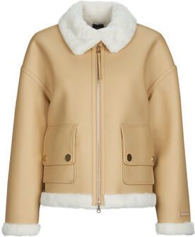 Armani Exchange Jack in leerlook met tweewegsritssluiting