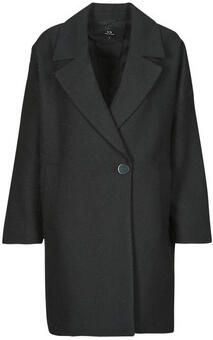 Armani Exchange Zwarte Jassen voor Vrouwen Black Dames