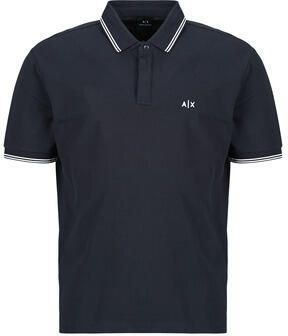 EAX Polo Shirt Korte Mouw Poloshirt met kraaglijnlogo