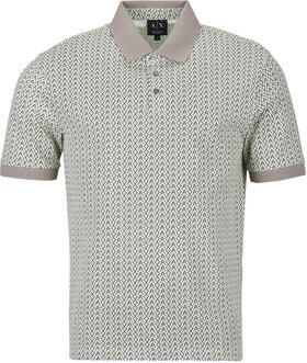 Armani Exchange Poloshirt met korte knoopsluiting - Foto 3