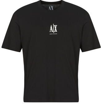 Armani Exchange Rondhals T-shirt van katoen Black Heren - Foto 4