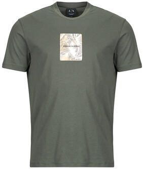 Armani Exchange regular fit T-shirt met logopatch - Foto 2