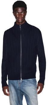 Armani Exchange Gebreid jack met tweewegritssluiting - Foto 4