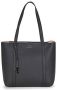 Armani Exchange Zwarte Shopper Tas met Logo en Afneembare Hanger Black Dames - Thumbnail 1