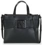 Armani Exchange Chique Handtas van Synthetisch Leder Black Dames - Thumbnail 1