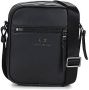 Armani Exchange Stijlvolle Crossbody Tas met Ritssluiting Black Heren - Thumbnail 1