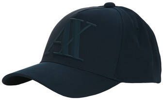 Armani Exchange Zonneklep Hoed Lente Zomer Collectie Blue Heren