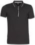 Armani Exchange Polo Shirt Katoen Elastaan Mix Black Heren - Thumbnail 1