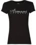 Armani Exchange Stijlvolle dames T-shirt uit de lente zomer collectie Black Dames - Thumbnail 2