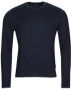 Armani Exchange Blauwe Rondehals Gebreide Kleding voor Mannen Blue Heren - Thumbnail 1