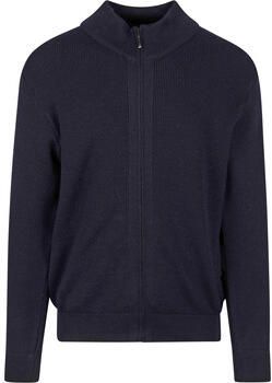 Armor Lux Sweaters Kerlouan Vest Wol Navy