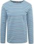 Armor Lux Sweater Houat Trui Strepen Blauw - Thumbnail 1