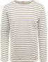 Armor Lux Sweater Houat Trui Strepen Groen - Thumbnail 1