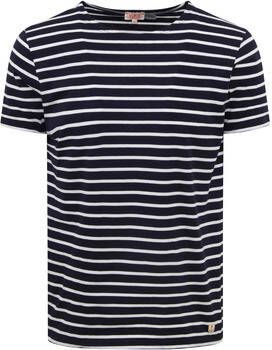 Armor-Lux Hoëdic T-Shirt Strepen Navy Blauw Heren