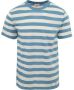 Armor Lux T-shirt T-Shirt Linnen Strepen Blauw - Thumbnail 1