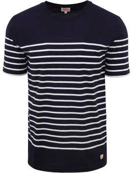 Armor Lux T-shirt Etel T-Shirt Strepen Navy