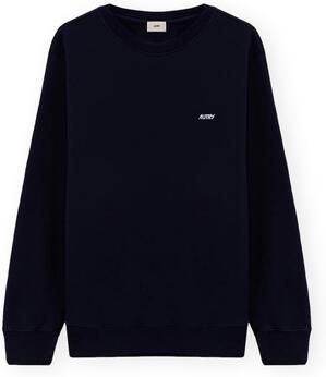 Autry Sweaters Embroidered Logo Crewneck Sweatshirt Blue