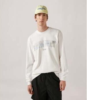 Autry T-Shirt Lange Mouw Floating Dreams Longsleeve Blanco