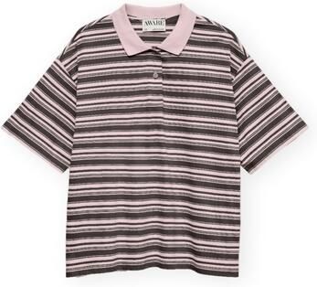 Aware Polo Shirt Korte Mouw Polo Maren 2 4 Parfait Pink Chocolate