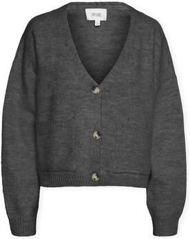 Aware Vest Noos Gemma Cardigan Dark Grey Melange - Foto 3