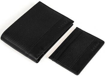 Baldinini Portfolio Set en Kaarthouder Black Heren