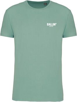 Ballin Est. 2013 T-shirt Korte Mouw Backprint Cross Shirt