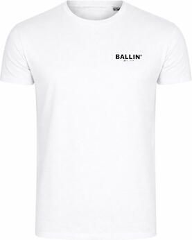 Ballin Est. 2013 T-shirt Korte Mouw Backprint Cross Shirt