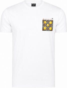 Ballin Est. 2013 T-shirt Korte Mouw Orange Backprint Shirt
