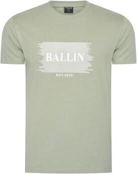 Ballin Est. 2013 T-shirt Korte Mouw Placket Shirt