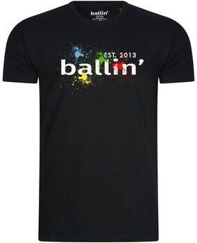 Ballin Est. 2013 T-shirt Korte Mouw Paint Splatter Tee