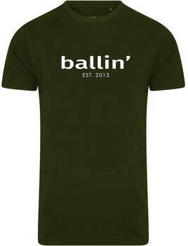 Ballin Est. 2013 T-shirt Korte Mouw Tapered Fit Shirt