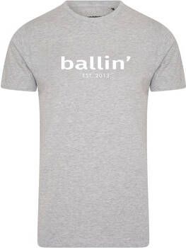 Ballin Est. 2013 T-shirt Korte Mouw Tapered Fit Shirt
