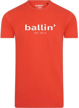 Ballin Est. 2013 T-shirt Korte Mouw Tapered Fit Shirt