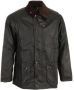 Barbour Blazer Bedale Wax Jas Donkergroen - Thumbnail 1