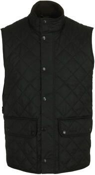 Barbour Regular fit bodywarmer met drukknopen model 'LOWERDALE GILET'