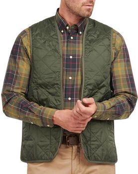 Barbour Gewatteerd Vest met Ritssluiting voor Heren Green Heren - Foto 9